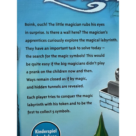 The Magic Labyrinth Board Game by Dirk Baumann 2009, New and Sealed - Picture 3 of 6